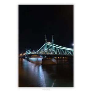 Liberty Bridge — Reflections, Budapest, Hungary